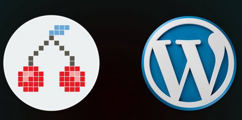 Cherry Framework and Wordpress Logos